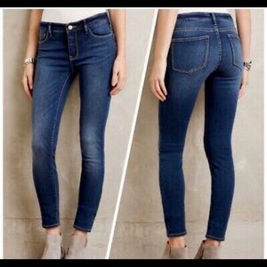 Anthropologie Pilcro Serif Skinny Ankle Jeans